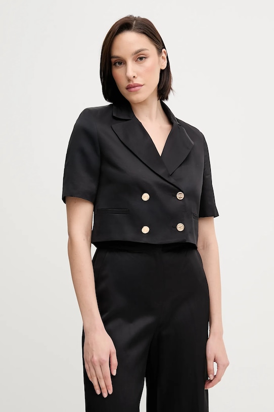 Жакет с добавлением льна Gaudi, черный
Жакет с добавлением льна Gaudi, черный