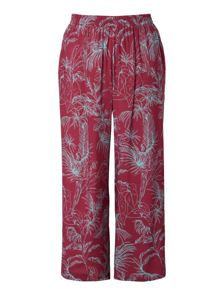 Тканевые брюки Ulla Popken, цвет beere
Тканевые брюки Ulla Popken, цвет beere