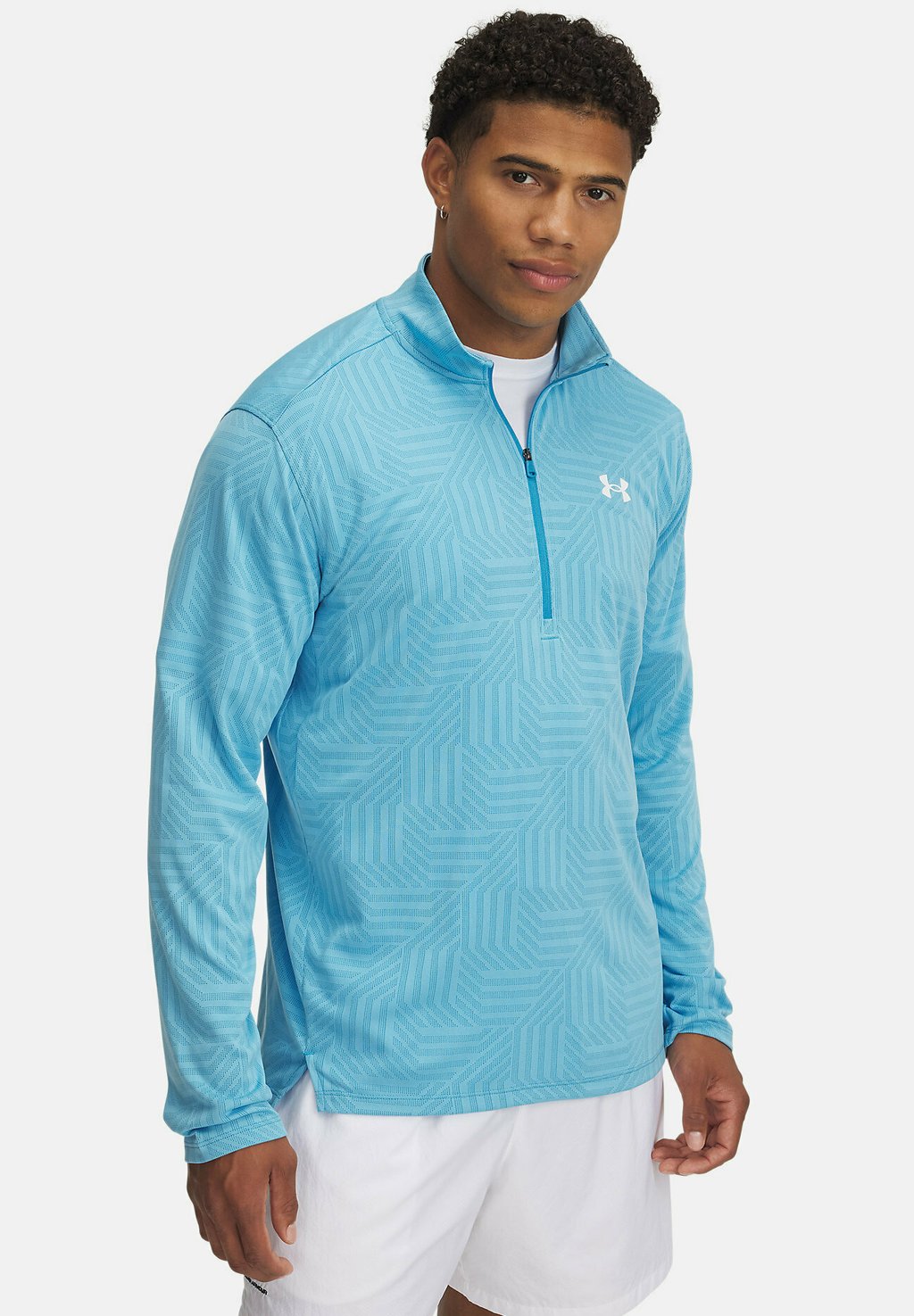 Лонгслив TECH VENT Under Armour, светло-голубой 
Лонгслив TECH VENT Under Armour, светло-голубой