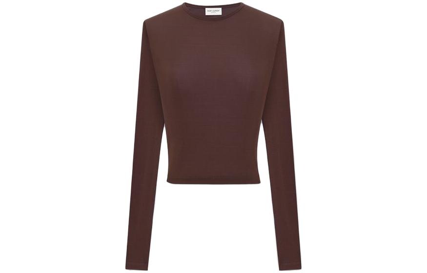 Футболка женская Saint Laurent, бордовый
Футболка женская Saint Laurent, бордовый