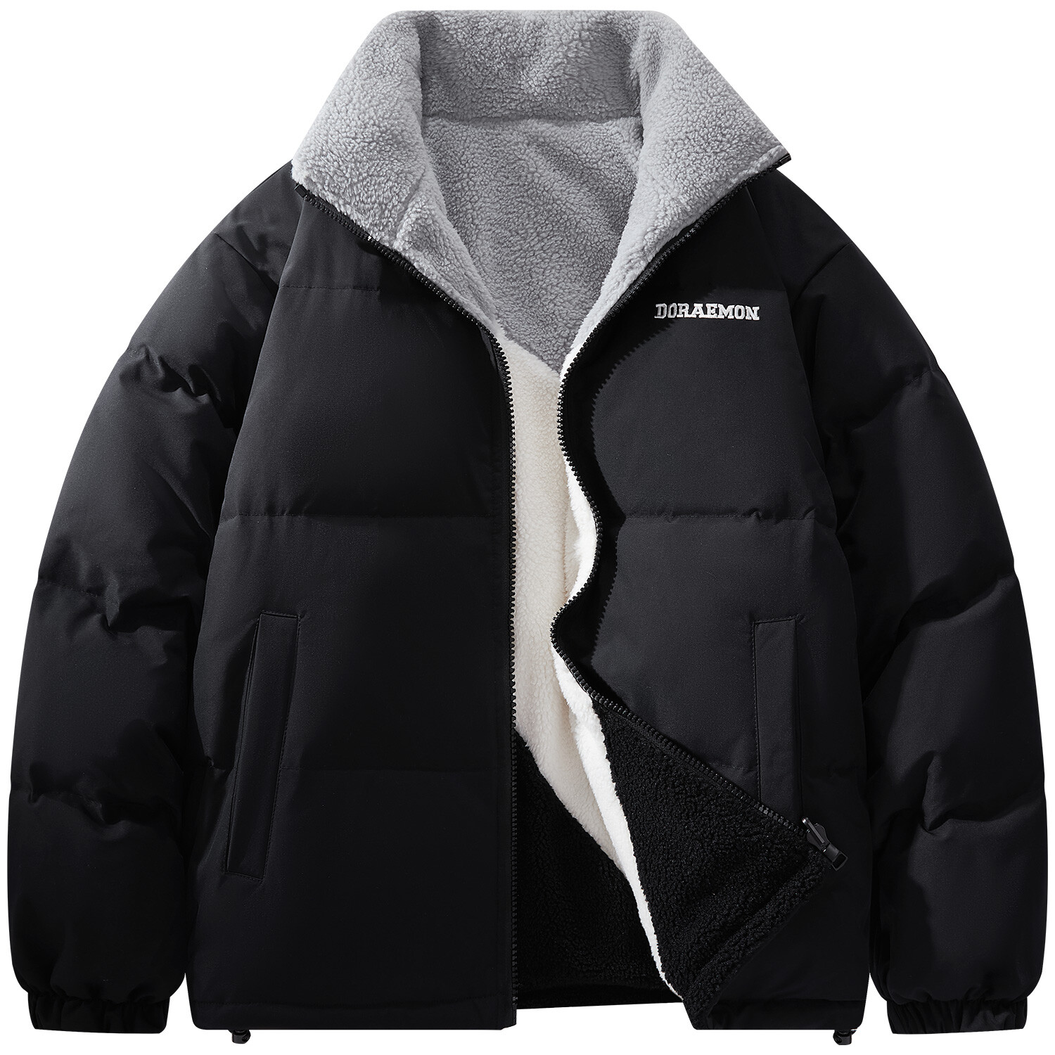 Пуховик унисекс Doraemon, Черный (не двусторонний)
Пуховик унисекс Doraemon, Черный (не двусторонний)