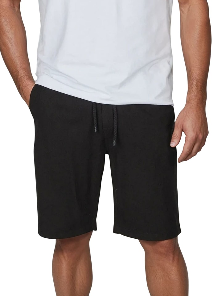 Тканевые шорты DENIMFY, черный 
Тканевые шорты DENIMFY, черный