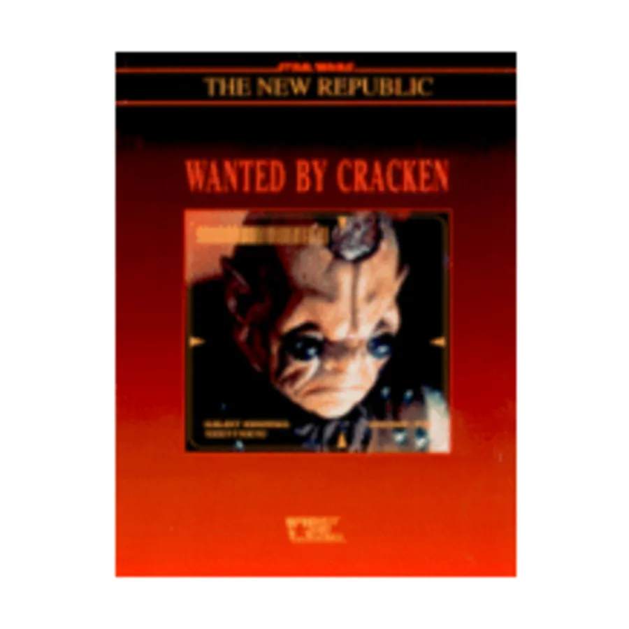 Wanted by Cracken, Star Wars Roleplaying Game - Adventures & Modules (West End Games), мягкая обложка
Wanted by Cracken, Star Wars Roleplaying Game - Adventures & Modules (West End Games), мягкая обложка