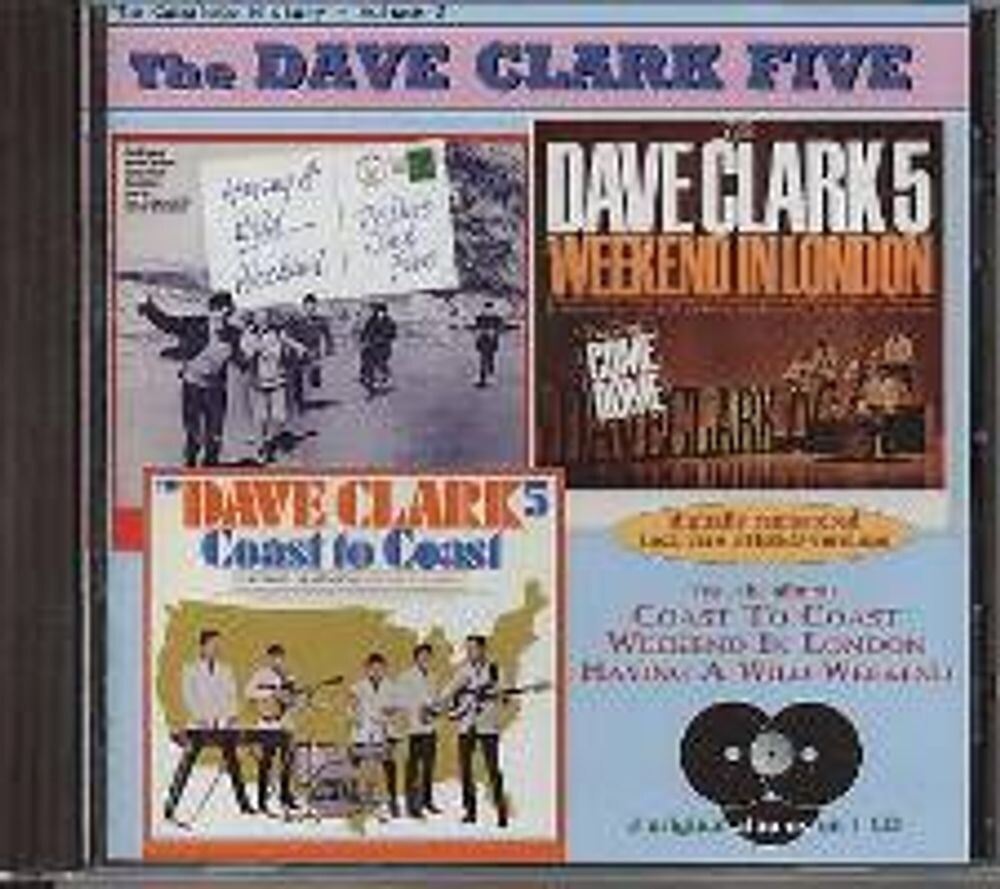 Диск CD Complete History, Vol. 2: Coast to Coast / Weekend in London / Having a Wild Weekend - The Dave Clark Five
Диск CD Complete History, Vol. 2: Coast to Coast / Weekend in London / Having a Wild Weekend - The Dave Clark Five