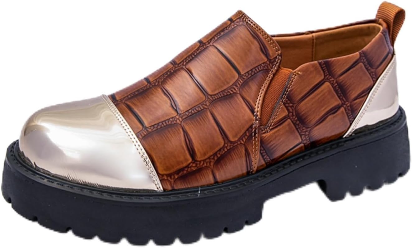 Мужские модные лоферы Khwfjas с комбинированным дизайном, стильная повседневная обувь- идеально подходят для уличного стиля, работы и вечеринок, коричневый
Мужские модные лоферы Khwfjas с комбинированным дизайном, стильная повседневная обувь- идеально подходят для уличного стиля, работы и вечеринок, коричневый