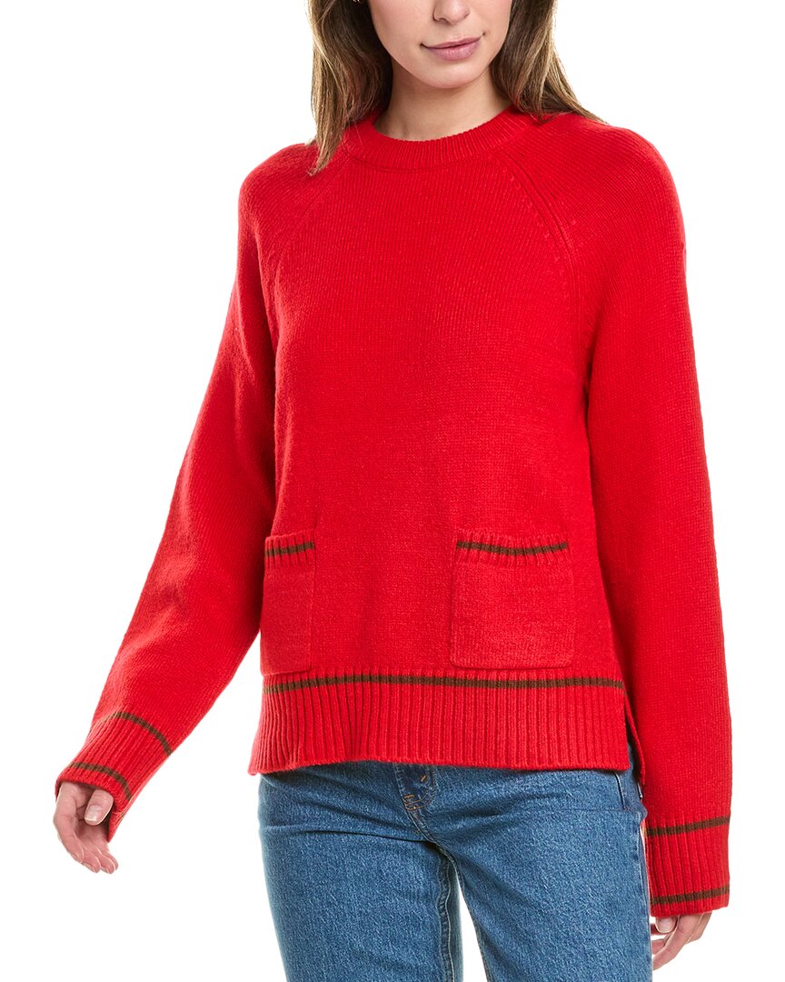 История дизайна Свитер с накладными карманами Design History, красный
История дизайна Свитер с накладными карманами Design History, красный