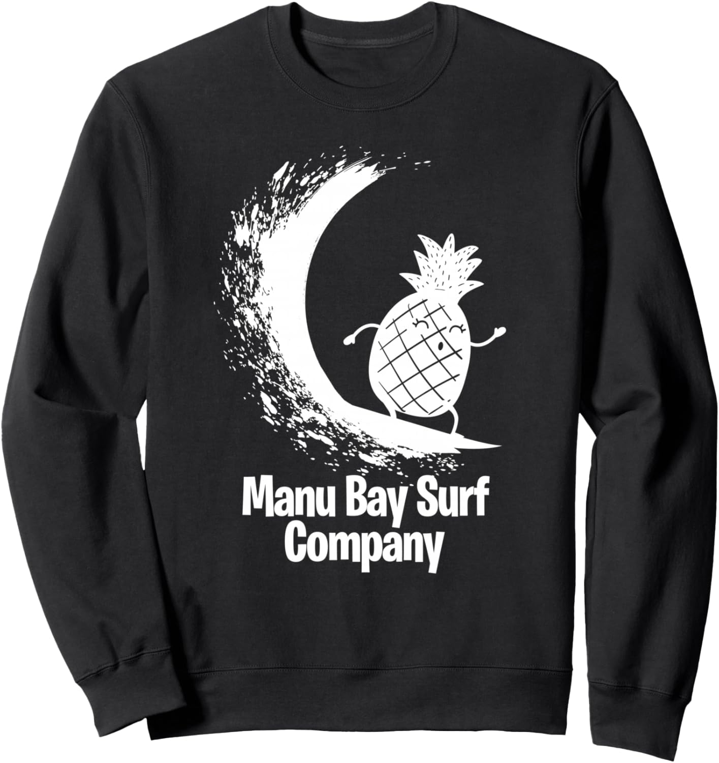 Толстовка Manu Bay Surf Company с рисунком ананаса для серфинга, черный
Толстовка Manu Bay Surf Company с рисунком ананаса для серфинга, черный