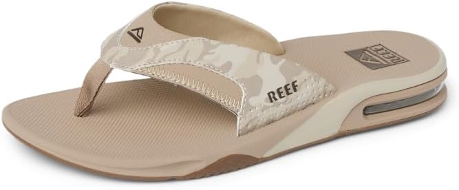 Мужские шлепанцы REEF с открывалкой для бутылок, Sand Camo
Мужские шлепанцы REEF с открывалкой для бутылок, Sand Camo