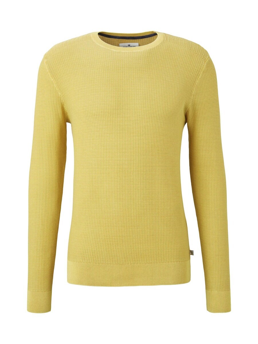 Свитер Tom Tailor, желтый 
Свитер Tom Tailor, желтый