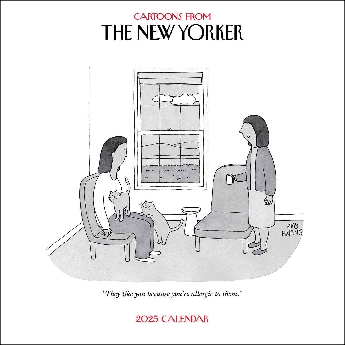 Cartoons from The New Yorker 2025 Wall Calendar (Andrews McMeel Publishing)
Cartoons from The New Yorker 2025 Wall Calendar (Andrews McMeel Publishing)