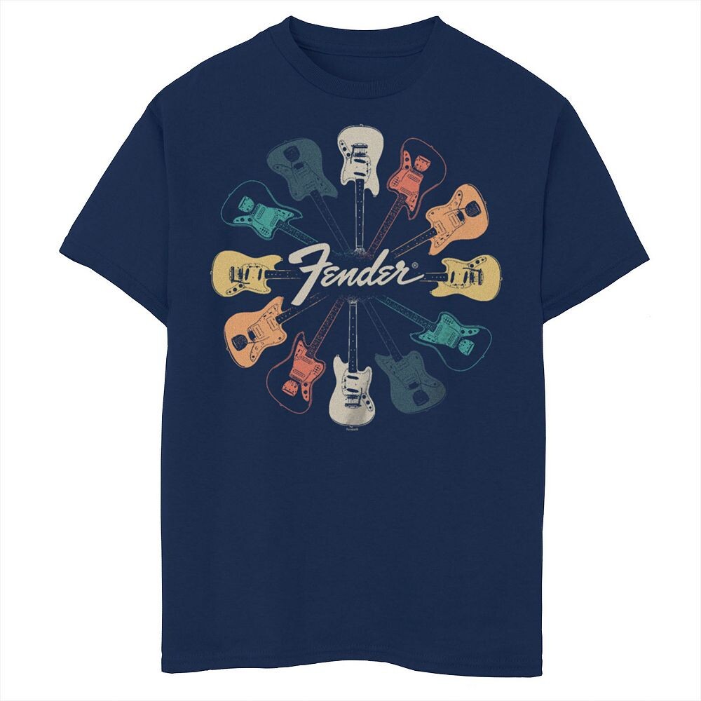 Футболка Fender Retro Guitars Kaleidscope для мальчиков 8–20 лет Licensed Character, темно-синий
Футболка Fender Retro Guitars Kaleidscope для мальчиков 8–20 лет Licensed Character, темно-синий