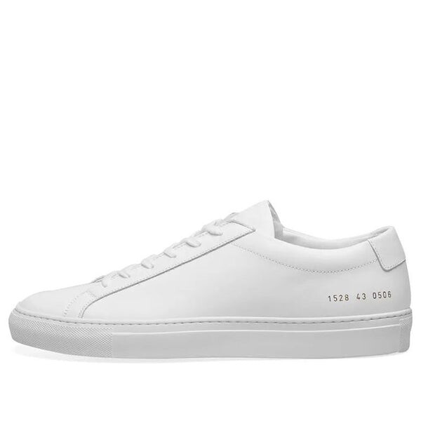 Кроссовки achilles low 'white' Common Projects, белый 
Кроссовки achilles low 'white' Common Projects, белый