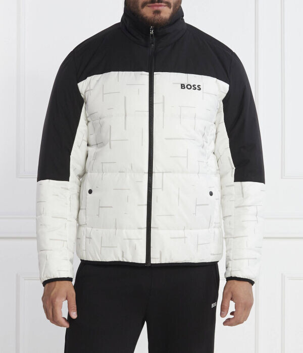 Куртка мужская Boss Green утепленная с воротником-стойкой, белый/черный
Куртка мужская Boss Green утепленная с воротником-стойкой, белый/черный