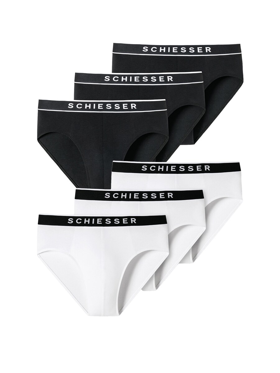 Трусики SCHIESSER, черный/белый
Трусики SCHIESSER, черный/белый