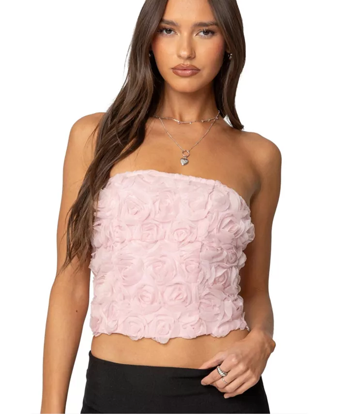 Женский корсет Rosee с фактурным цветочным принтом Edikted, розовый
Женский корсет Rosee с фактурным цветочным принтом Edikted, розовый