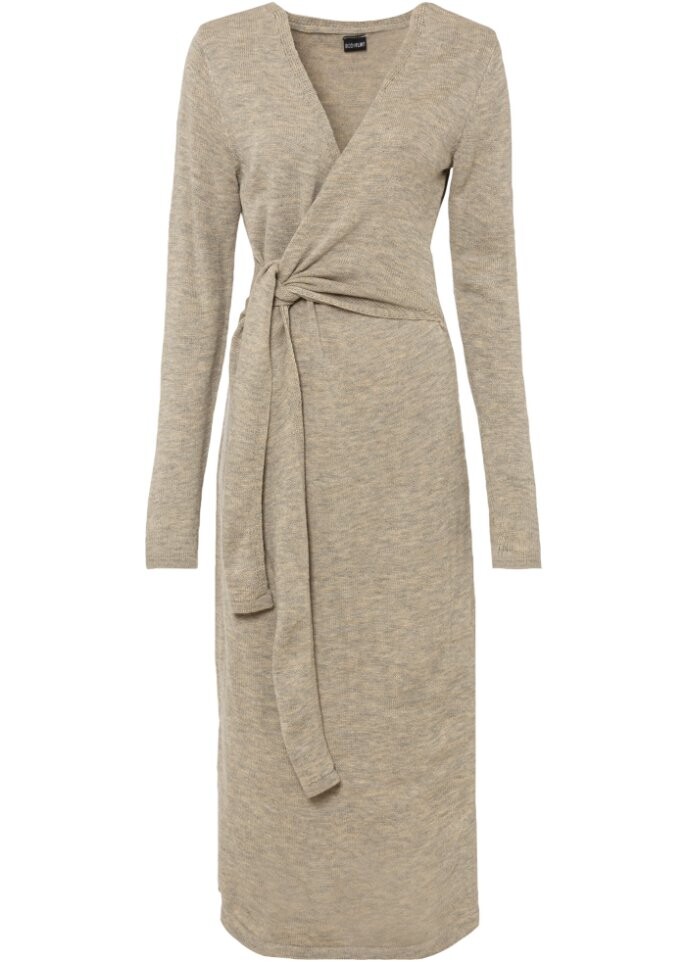 Трикотажное платье миди Bodyflirt, бежевый
Трикотажное платье миди Bodyflirt, бежевый