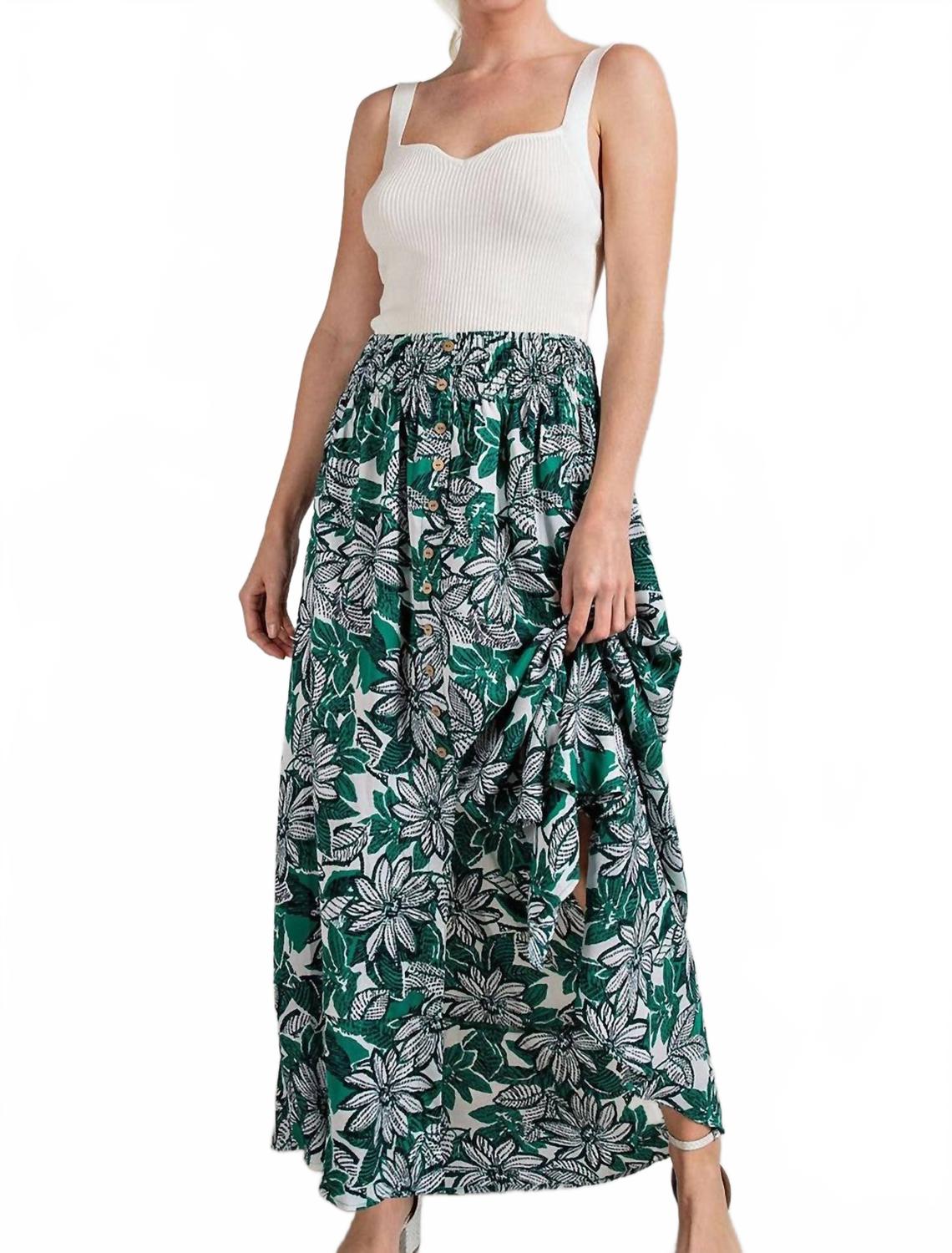 Юбка макси с застежкой на пуговицах и сборкой в цвете морская глубина/деним Eesome, Deep Sea/Denim Mix
Юбка макси с застежкой на пуговицах и сборкой в цвете морская глубина/деним Eesome, Deep Sea/Denim Mix