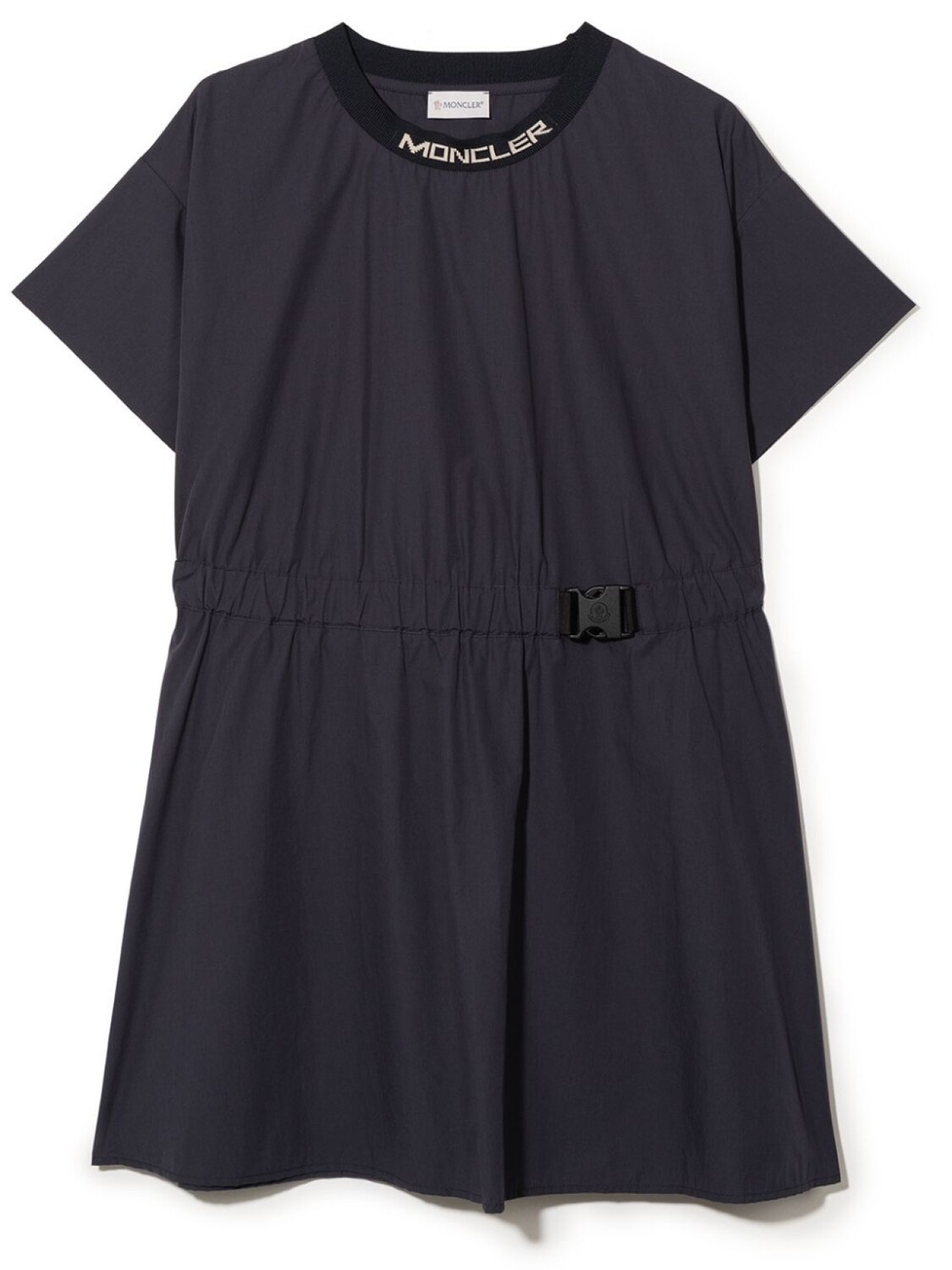 Moncler Enfant поплиновое платье-футболка с поясом, синий
Moncler Enfant поплиновое платье-футболка с поясом, синий