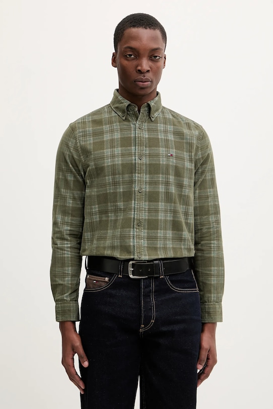 Вельветовая рубашка Tommy Jeans, зеленый
Вельветовая рубашка Tommy Jeans, зеленый