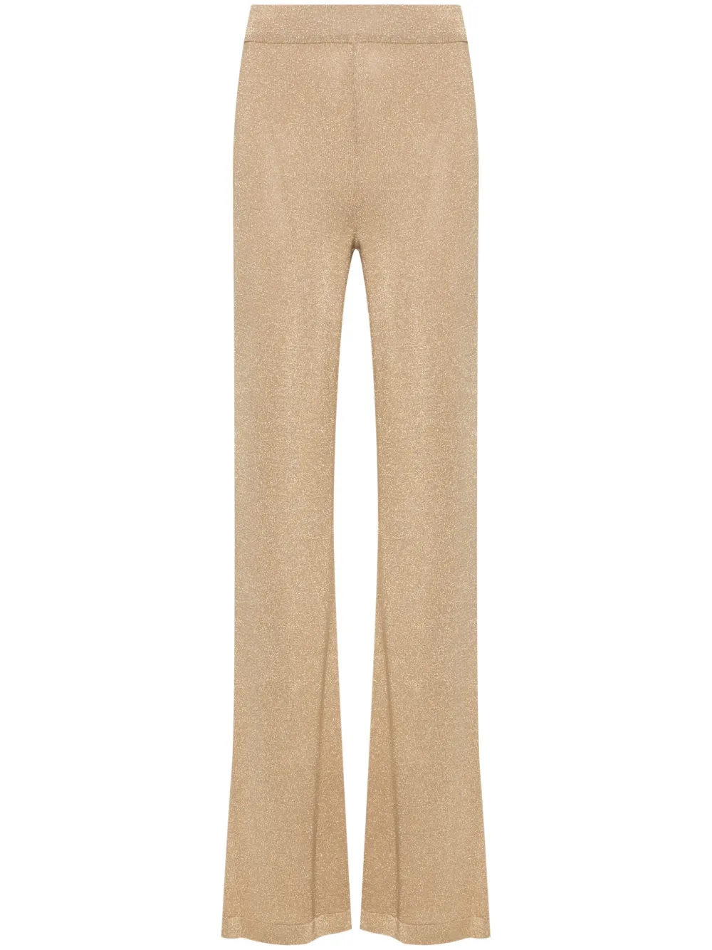 Брюки палаццо с эффектом металлик Alberta Ferretti, золотой 
Брюки палаццо с эффектом металлик Alberta Ferretti, золотой