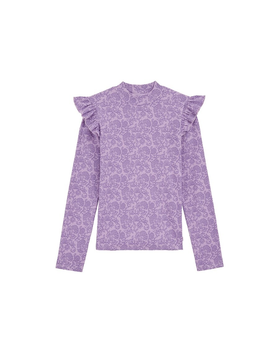 Лонгслив WE Fashion Shirt, фиолетовый
Лонгслив WE Fashion Shirt, фиолетовый