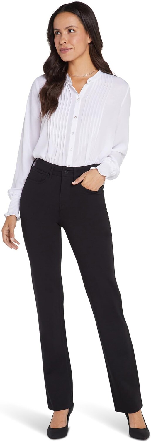 Брюки Petite Marilyn Straight NYDJ, черный
Брюки Petite Marilyn Straight NYDJ, черный