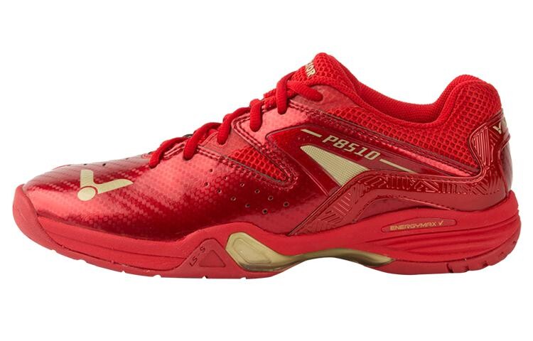 Бадминтонные туфли унисекс с низким верхом ярко-красный/ярко-золотой Victor
Бадминтонные туфли унисекс с низким верхом ярко-красный/ярко-золотой Victor