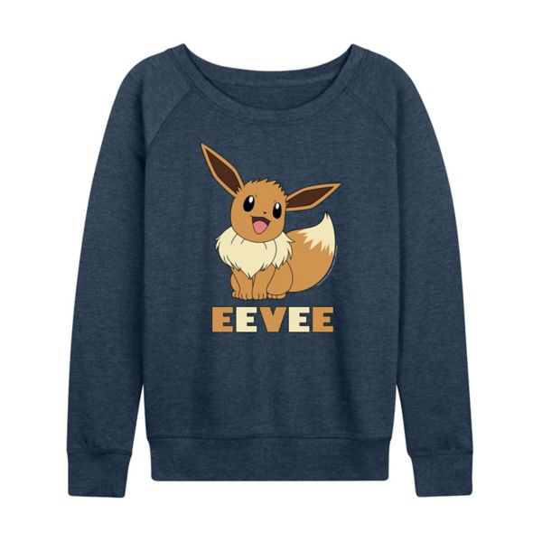Женская футболка с длинным рукавом из французского трикотажа Pokemon Eevee Licensed Character, индиго
Женская футболка с длинным рукавом из французского трикотажа Pokemon Eevee Licensed Character, индиго