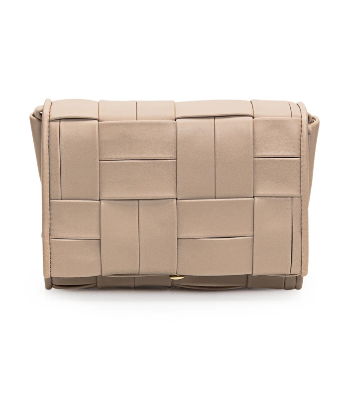 Плоские плетеные сумки на плечо Themoirè, бежевый
Плоские плетеные сумки на плечо Themoirè, бежевый