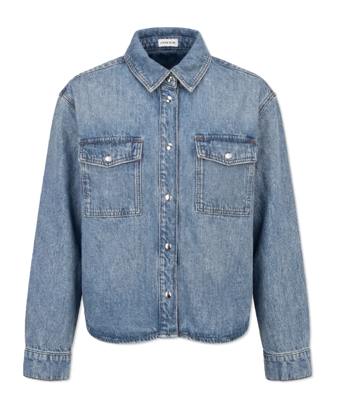 Джинсовая рубашка Paxton Anine Bing, синий
Джинсовая рубашка Paxton Anine Bing, синий