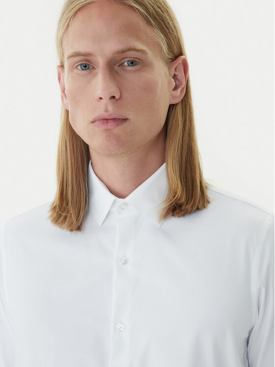 Рубашка slim fit LV019EU063 Calvin Klein, белый
Рубашка slim fit LV019EU063 Calvin Klein, белый