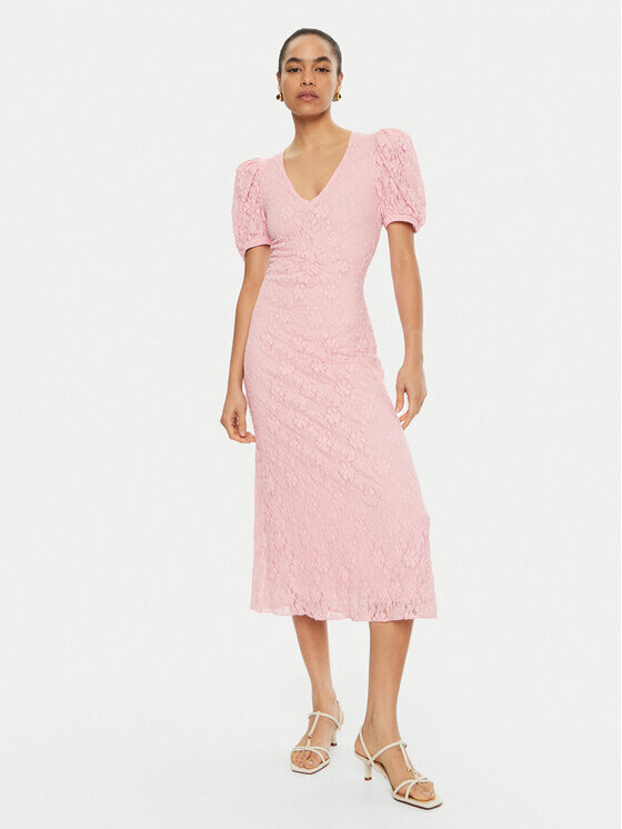 Коктейльное платье стандартного кроя Rotate, розовый
Коктейльное платье стандартного кроя Rotate, розовый