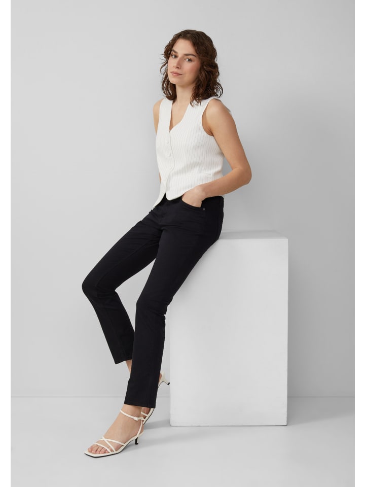 Тканевые брюки QS, черный 
Тканевые брюки QS, черный