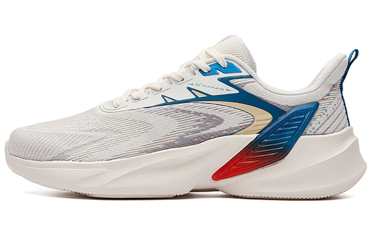 Кроссовки мужские с низким верхом белые/королевские синие 361° 
Кроссовки мужские с низким верхом белые/королевские синие 361°