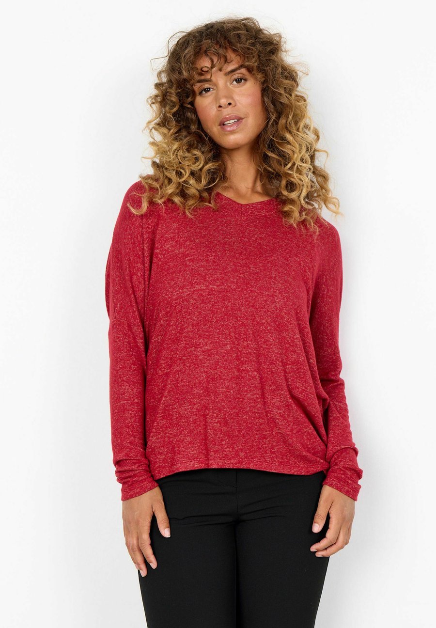 Топ Soyaconcept Long sleeved top, Red Mel/Dark Red
Топ Soyaconcept Long sleeved top, Red Mel/Dark Red