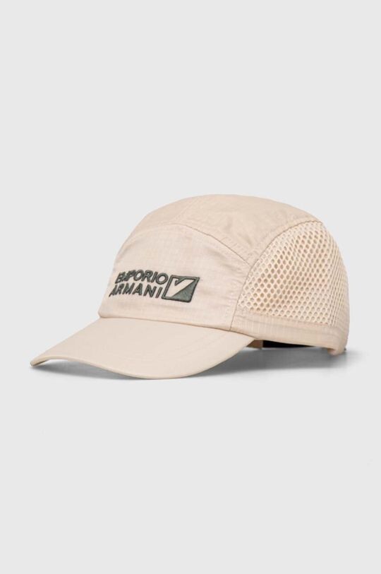 Emporio Armani Детская бейсболка, бежевый 
Emporio Armani Детская бейсболка, бежевый