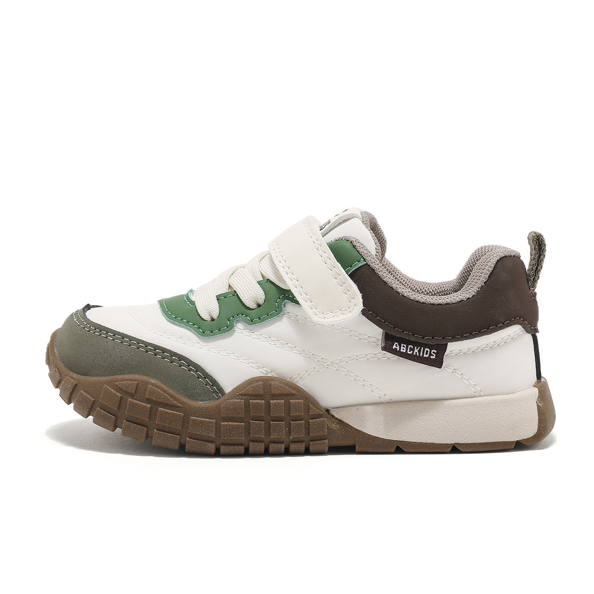 Легкие амортизирующие детские повседневные кроссовки Kids' ABC KIDS, белый/зеленый/коричневый
Легкие амортизирующие детские повседневные кроссовки Kids' ABC KIDS, белый/зеленый/коричневый