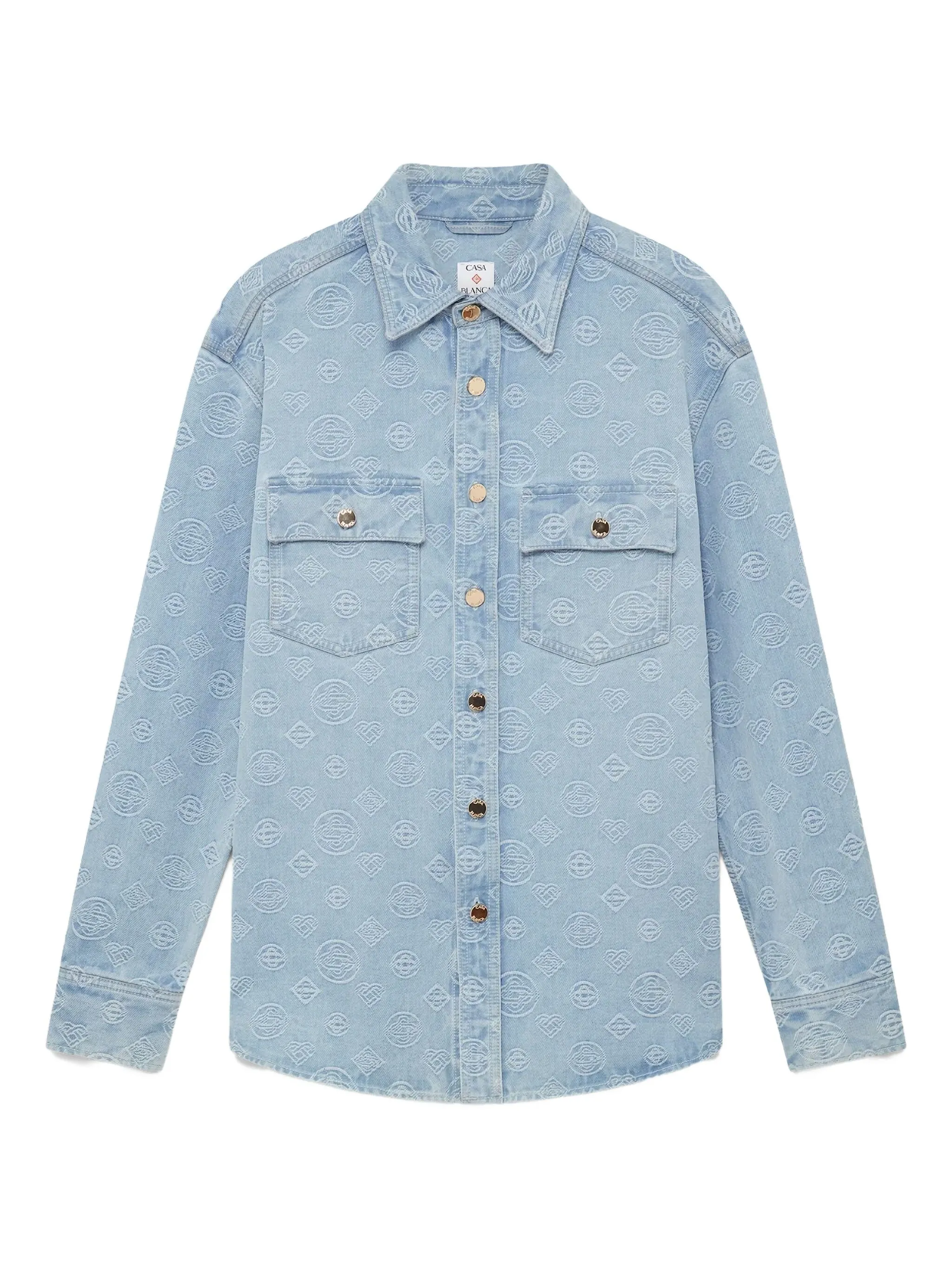 Рубашка с узором Casablanca, синий
Рубашка с узором Casablanca, синий