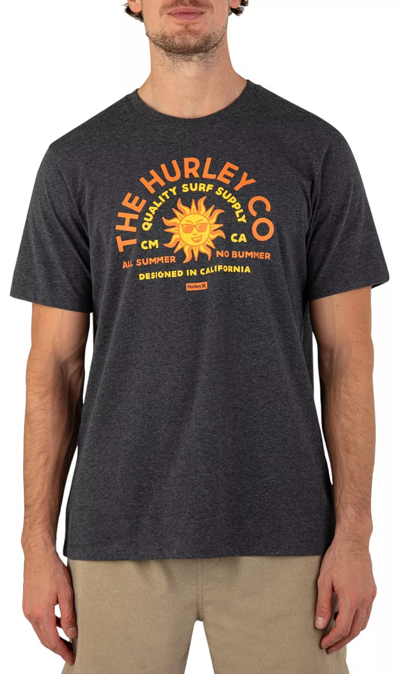 Мужская рубашка с коротким рукавом Hurley No Bummers, цвет Black Heather
Мужская рубашка с коротким рукавом Hurley No Bummers, цвет Black Heather