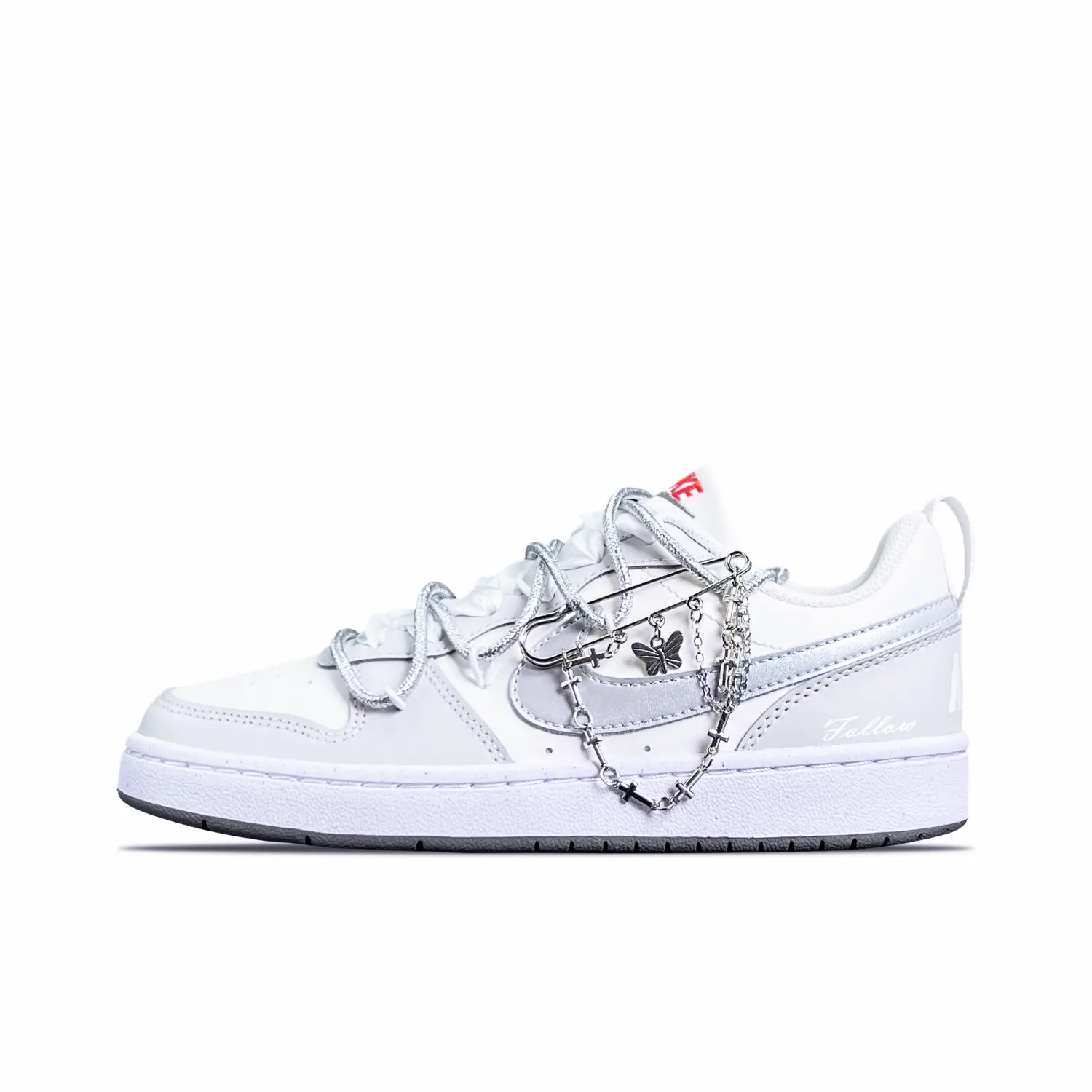 Детские кроссовки для скейтбординга Court Borough LOW с противоскользящим износостойким верхом для подростков Nike, серый
Детские кроссовки для скейтбординга Court Borough LOW с противоскользящим износостойким верхом для подростков Nike, серый