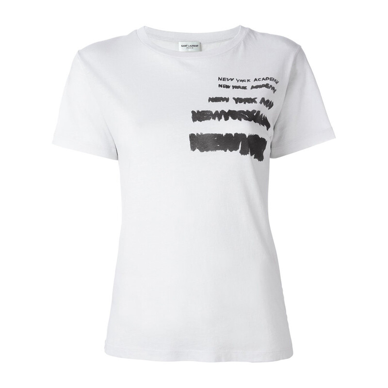 Футболка женская белая Saint Laurent
Футболка женская белая Saint Laurent