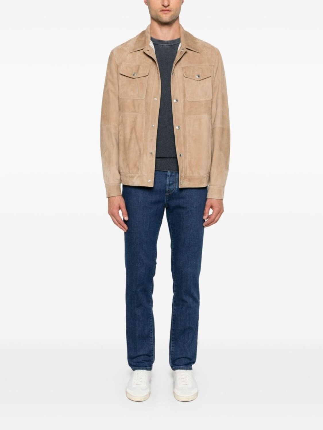 Jacob Cohën кашемировый свитер, синий
Jacob Cohën кашемировый свитер, синий