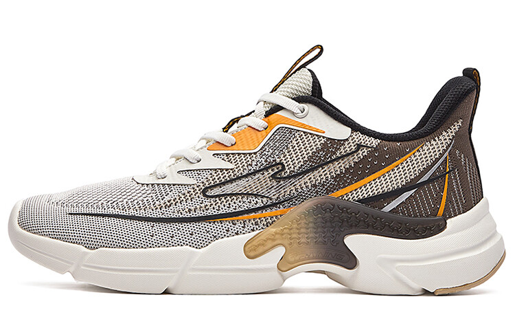 Мужские кроссовки Lifestyle с низким верхом, белый/коричневый Erke
Мужские кроссовки Lifestyle с низким верхом, белый/коричневый Erke