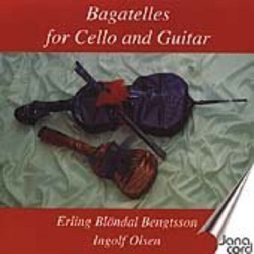 CD диск Bach / Villa-Lobos / Martini / Bengtsson / Olse: Bagatelles for Cello & Guitar
CD диск Bach / Villa-Lobos / Martini / Bengtsson / Olse: Bagatelles for Cello & Guitar