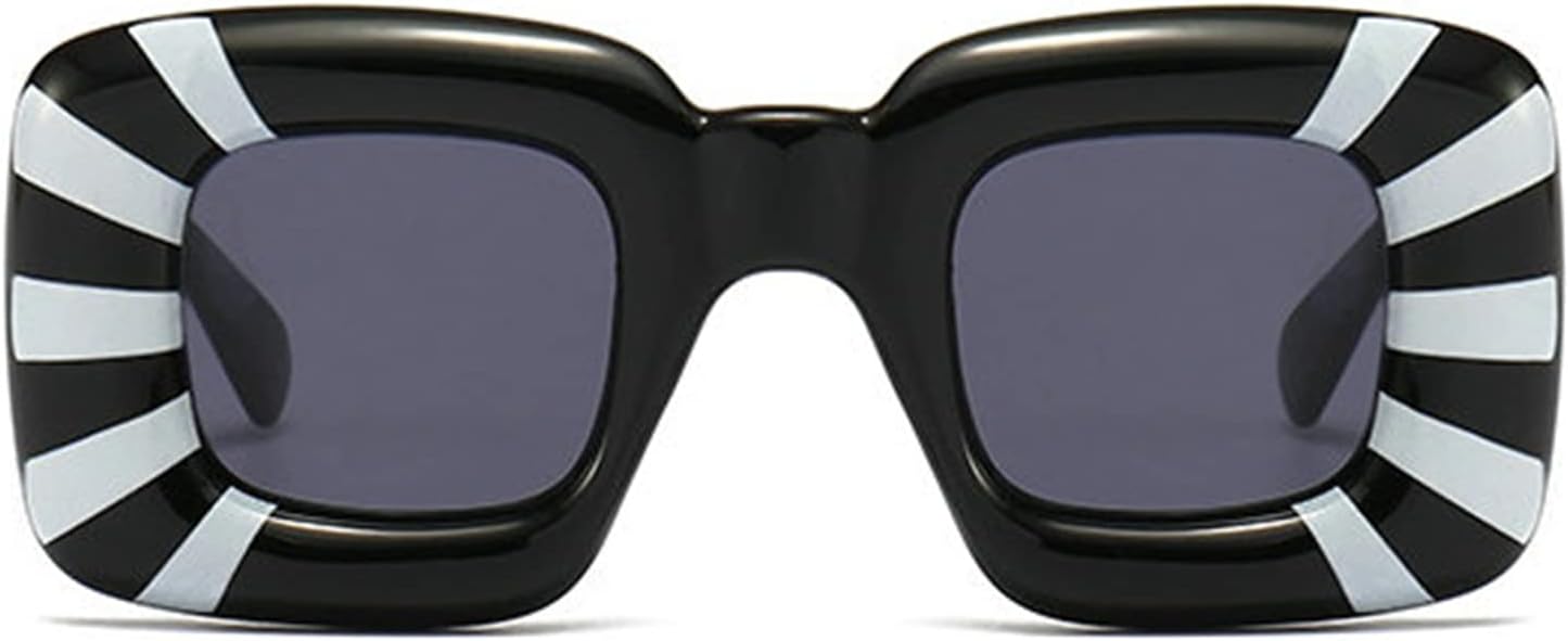 Солнцезащитные очки COTIA Retro Square Candy Color для женщин, модные в стиле панк и хип-хоп, прямоугольные, с защитой от УФ-излучения UV400, для мужчин, уникальные, Black White
Солнцезащитные очки COTIA Retro Square Candy Color для женщин, модные в стиле панк и хип-хоп, прямоугольные, с защитой от УФ-излучения UV400, для мужчин, уникальные, Black White