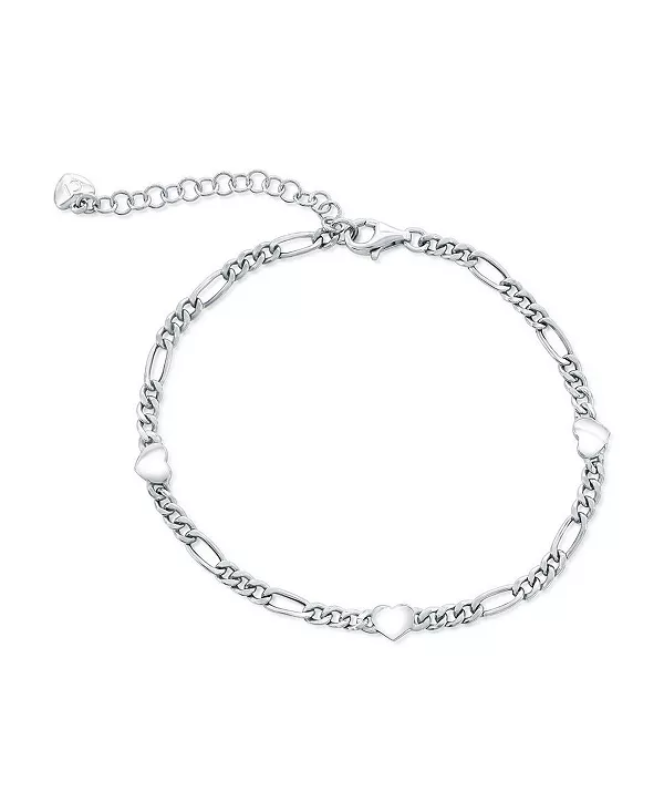 Браслет Фигаро в форме сердца из стерлингового серебра Simona, silver
Браслет Фигаро в форме сердца из стерлингового серебра Simona, silver