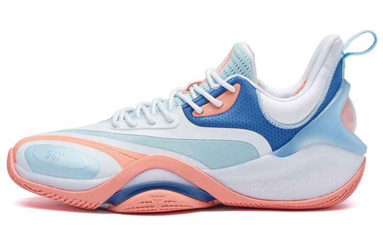 Баскетбольные кроссовки Basketball Shoes Men Low-Top White/Blue 361°
Баскетбольные кроссовки Basketball Shoes Men Low-Top White/Blue 361°