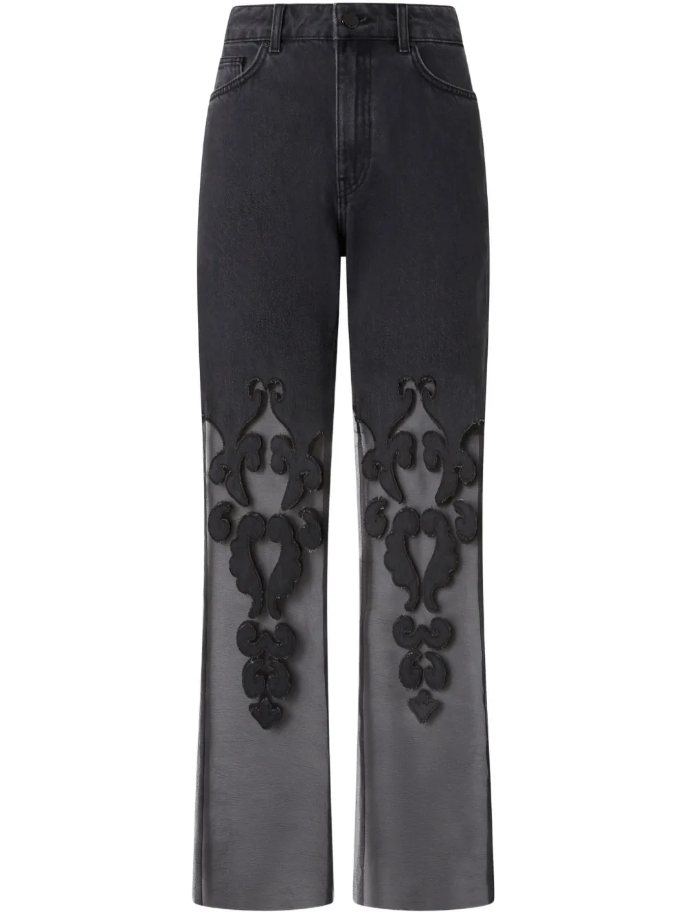 Джинсы со вставками PINKO, черный
Джинсы со вставками PINKO, черный