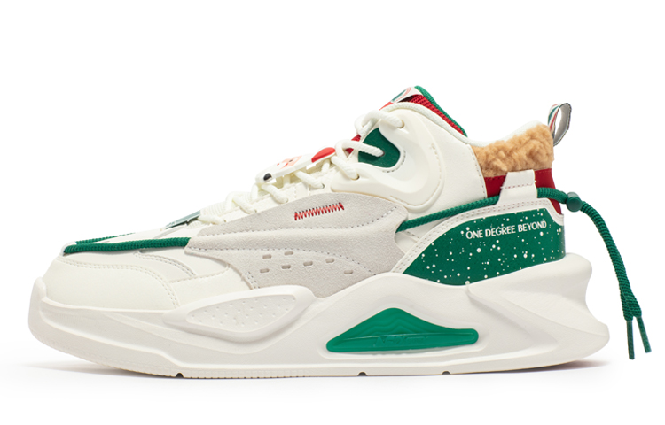 361° Коллекция Life термоустойчивые противоскользящие и износостойкие низкие скейтерские кроссовки мужские бело-зеленые, цвет White Green
361° Коллекция Life термоустойчивые противоскользящие и износостойкие низкие скейтерские кроссовки мужские бело-зеленые, цвет White Green