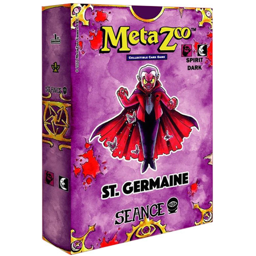 Карточная игра MetaZoo Games MetaZoo TCG: Seance 1st Edition Theme Deck - St. Germaine
Карточная игра MetaZoo Games MetaZoo TCG: Seance 1st Edition Theme Deck - St. Germaine